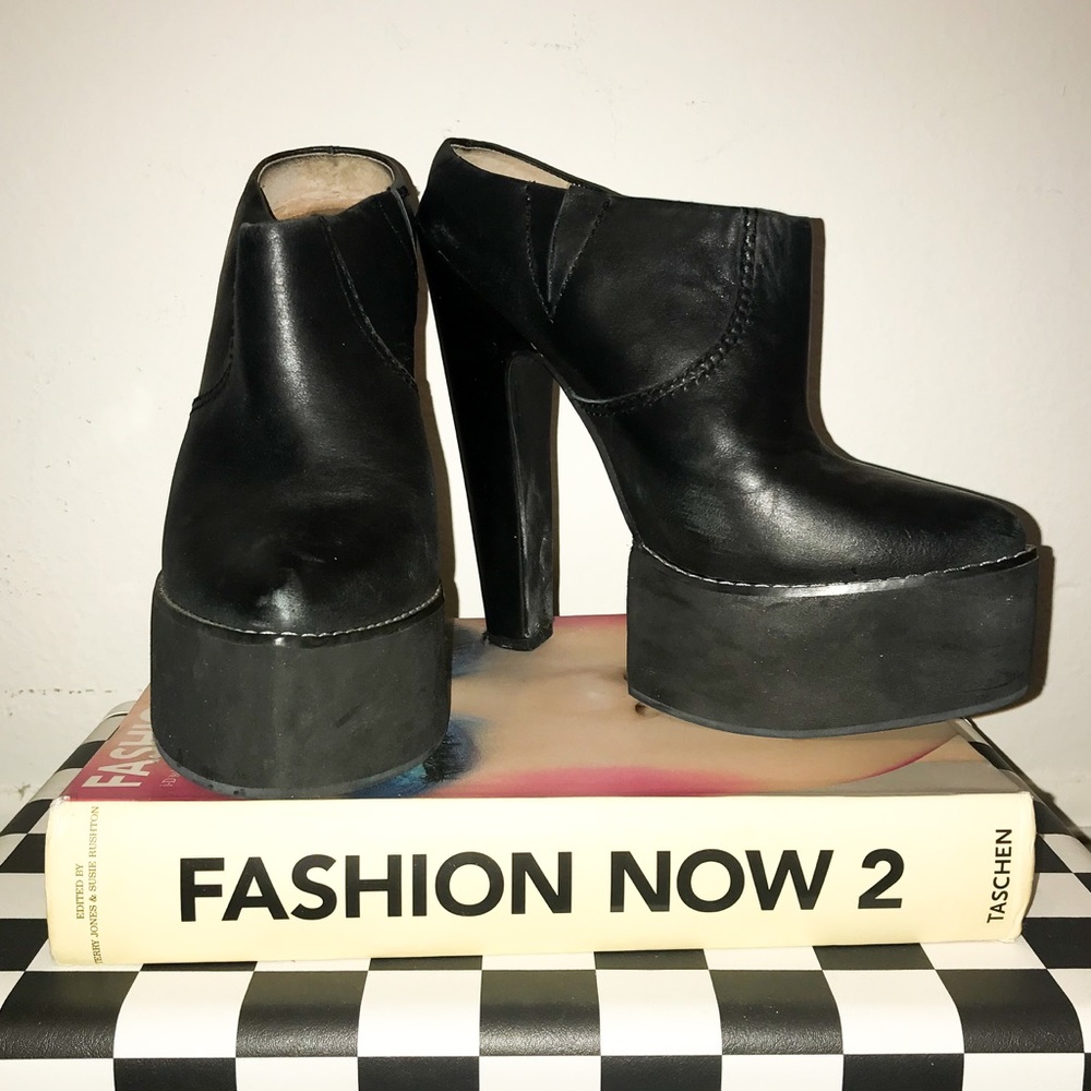 ~ JEFFREY CAMPBELL FEROCE PLATFORM MULES ~